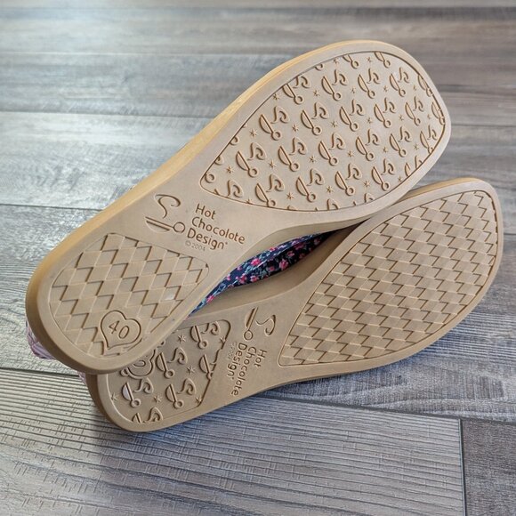 Hot Chocolate Designs Chocolaticas Women's Mary Jane Flat Shoes Rose Garden EU40 - Picture 10 of 14